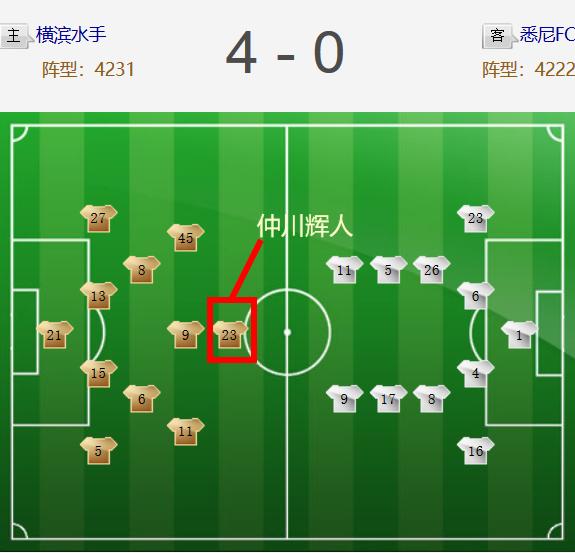 横滨新干线仲川辉人,日本横滨水手仲川辉人