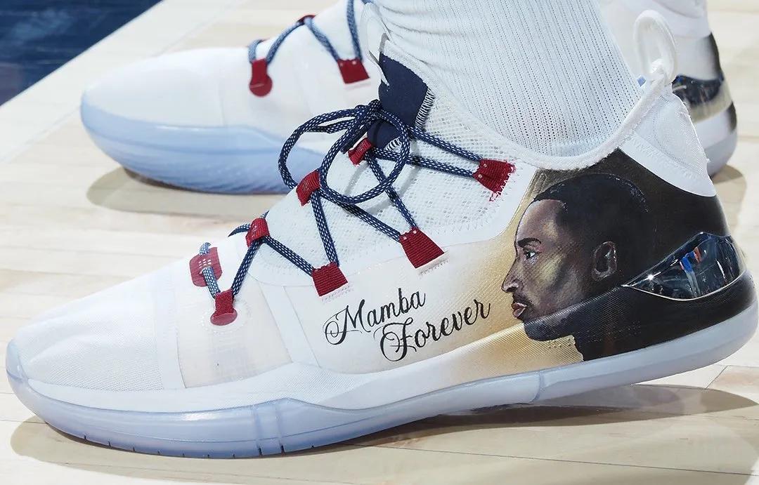 NBA球员上脚:独行侠球员的球鞋,波尔津斯基和小哈达威很帅!