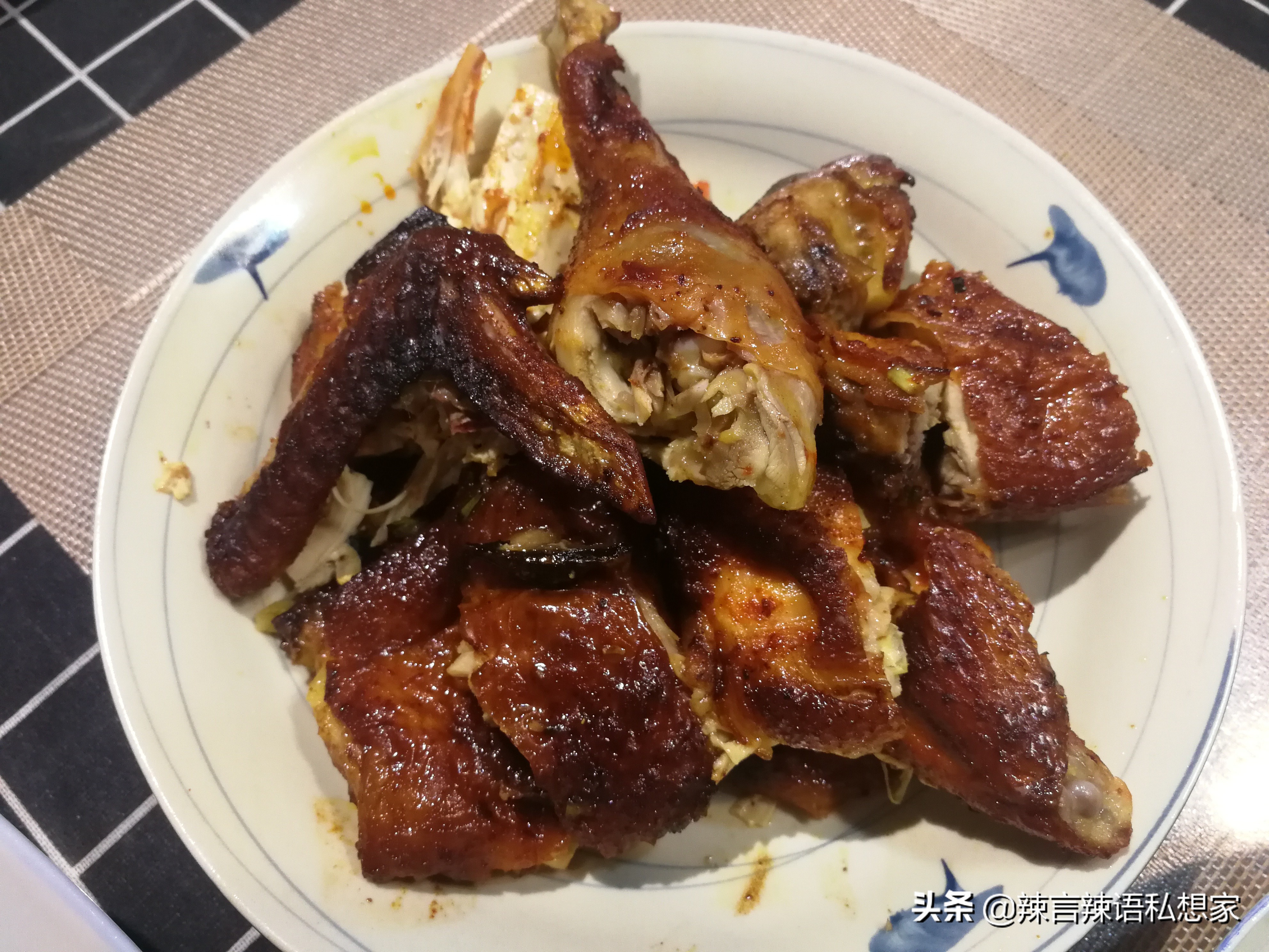 买包现成的料就能搞定一个菜，空气炸锅版奥尔良烤鸡，做法好简单