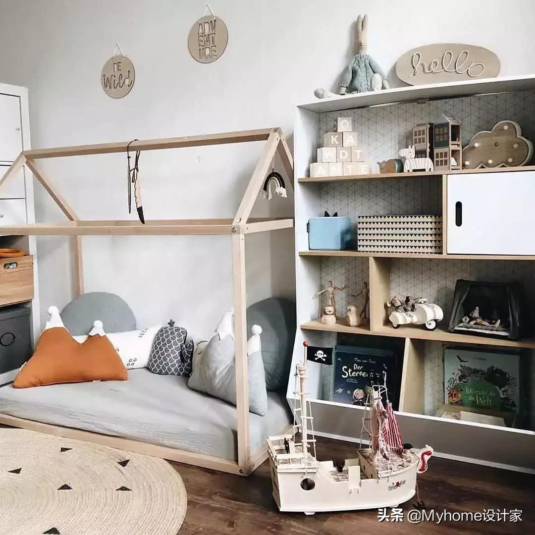 如何布置梦幻的儿童房,小孩就能布置的儿童房