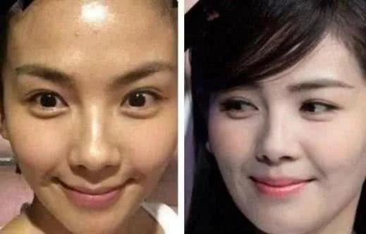 明星素颜和化妆的差距到底有多大,明星为什么经常化妆不烂脸