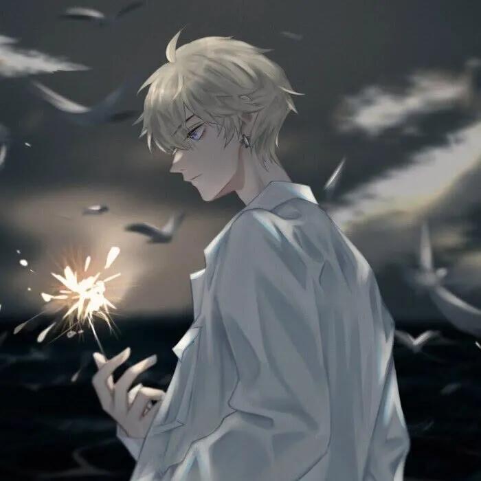 动漫男头冷酷超拽好看,帅气伤感的动漫男头