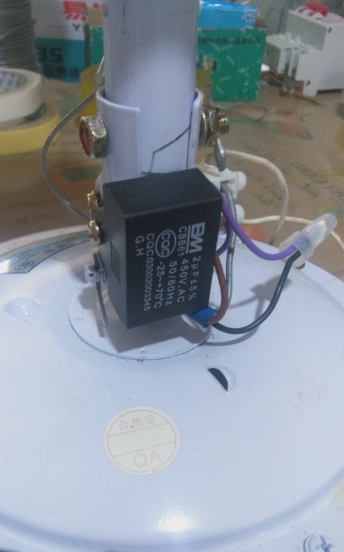 吊扇铁壳电容,铁吊扇调速器