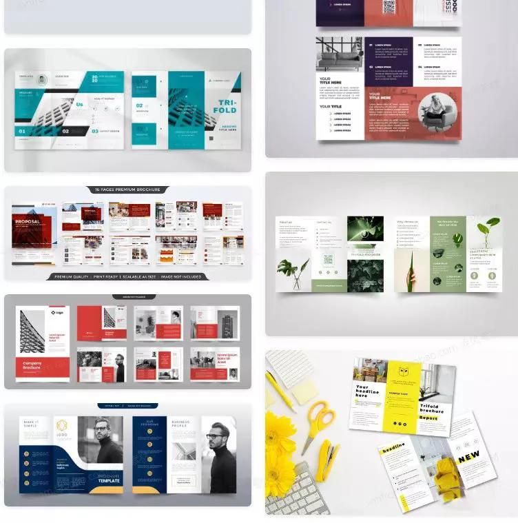 总监再挑，这套三折页也只能给满分！模板奉上