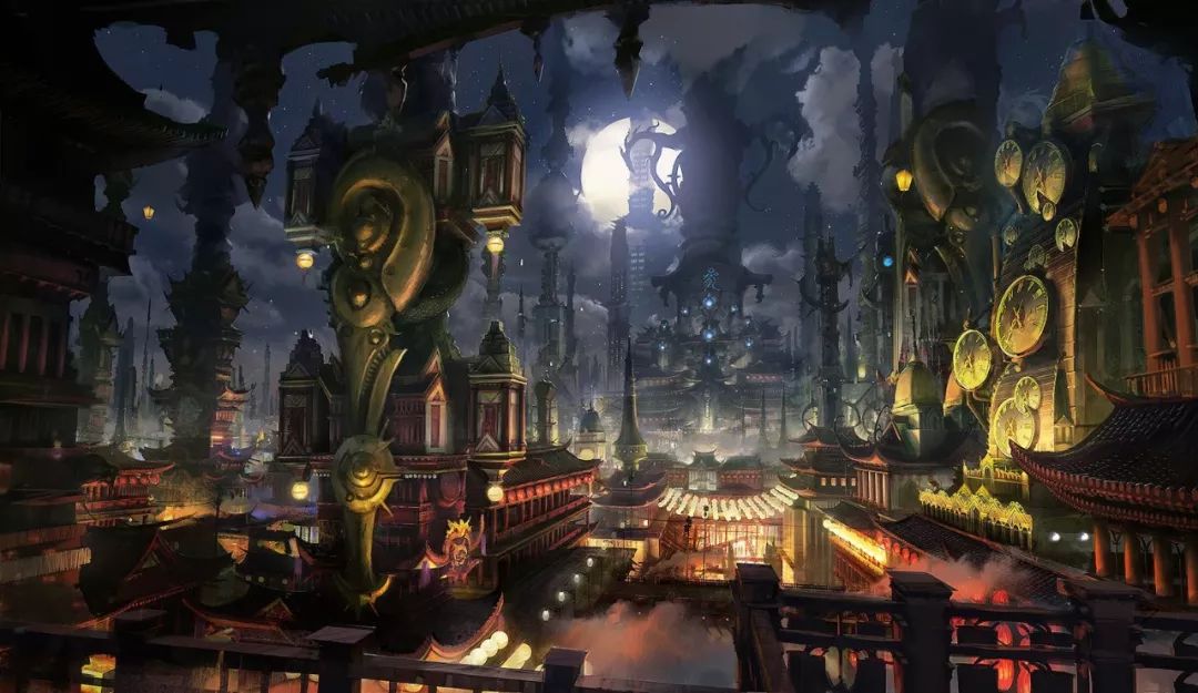 蒸汽朋克风创意美术,蒸汽朋克幻想风格