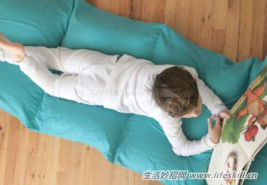 自制凹形枕头套,怎么用一块布做个枕头套