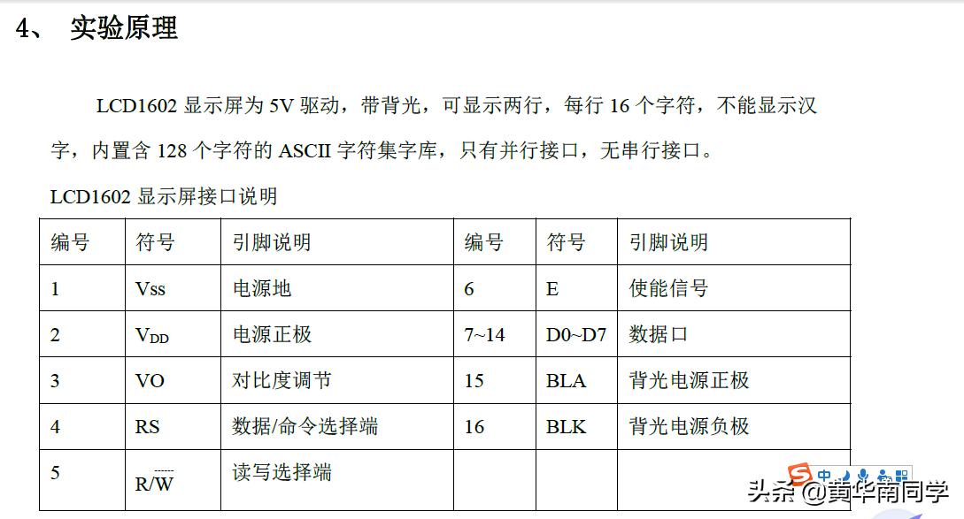lcd1602自定义字符教程,lcd1602字符代码