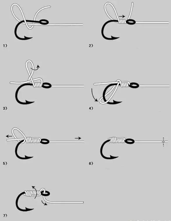 鱼钩加小套管绑钩方法,鱼钩绑钩法大全视频