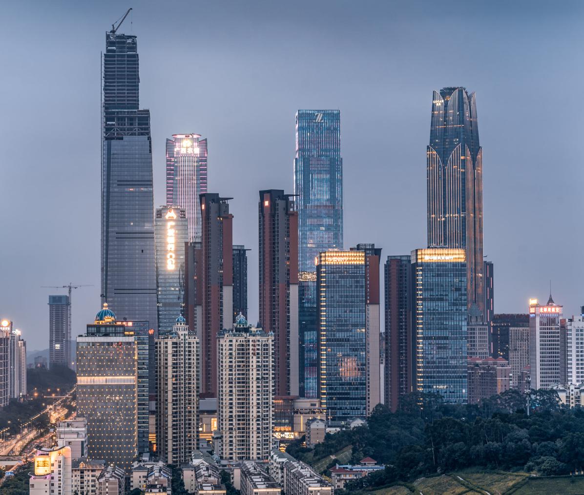 「华润超高层建筑作品」广西第一深圳第三高摩天大厦，项目赏析