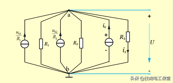 电路节点电压讲解,节点电压法注意的问题