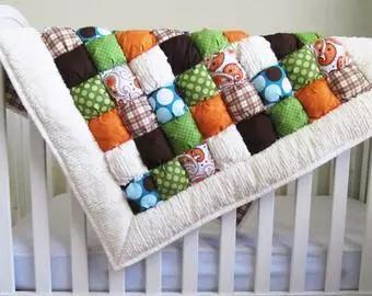 泡芙花坐垫编织初学者,布艺泡芙坐垫制作教程