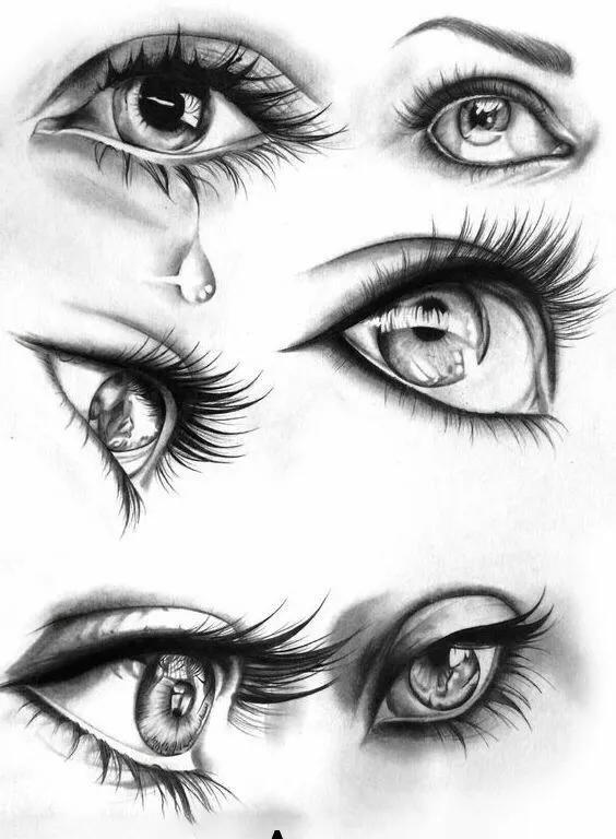 零基础画漫画萌少女素描技法篇,漫画手的各种姿势素描画法