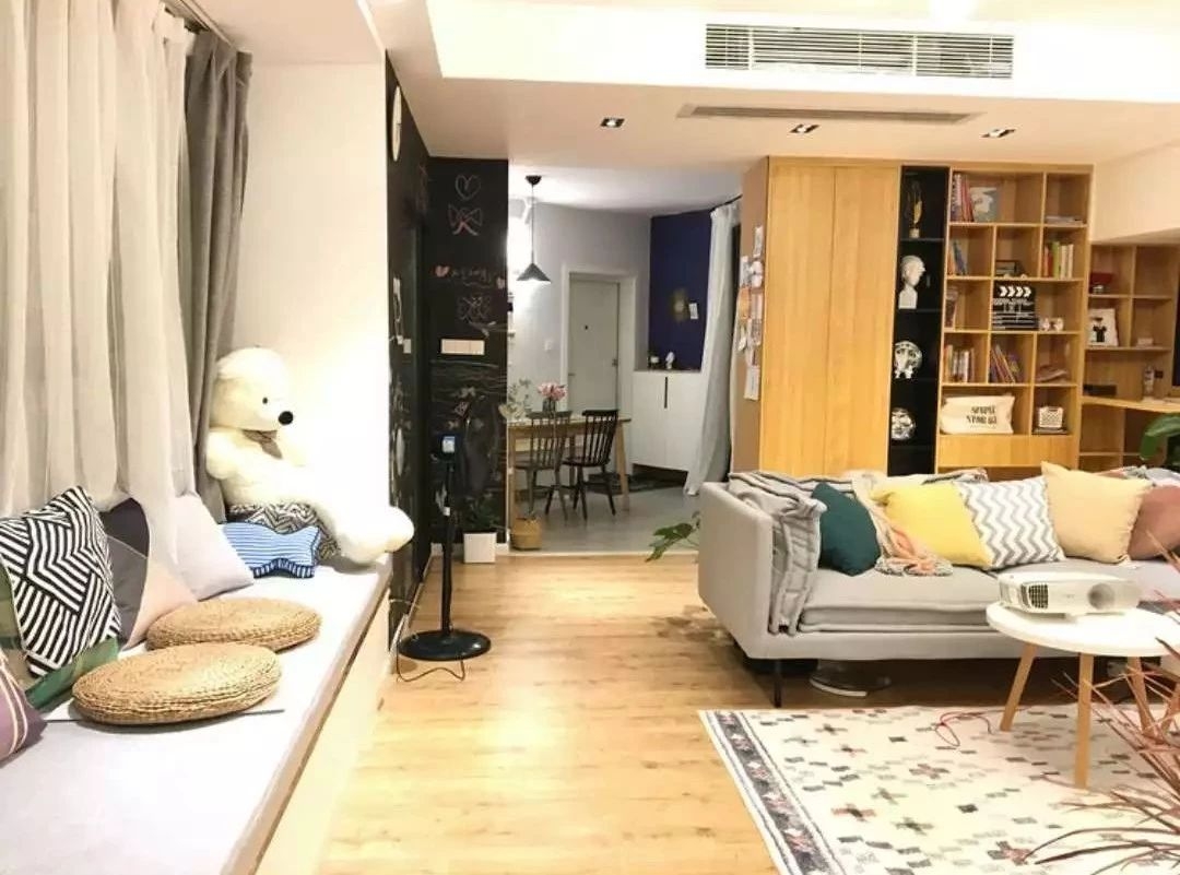 开放式小书房榻榻米,135平米书房榻榻米