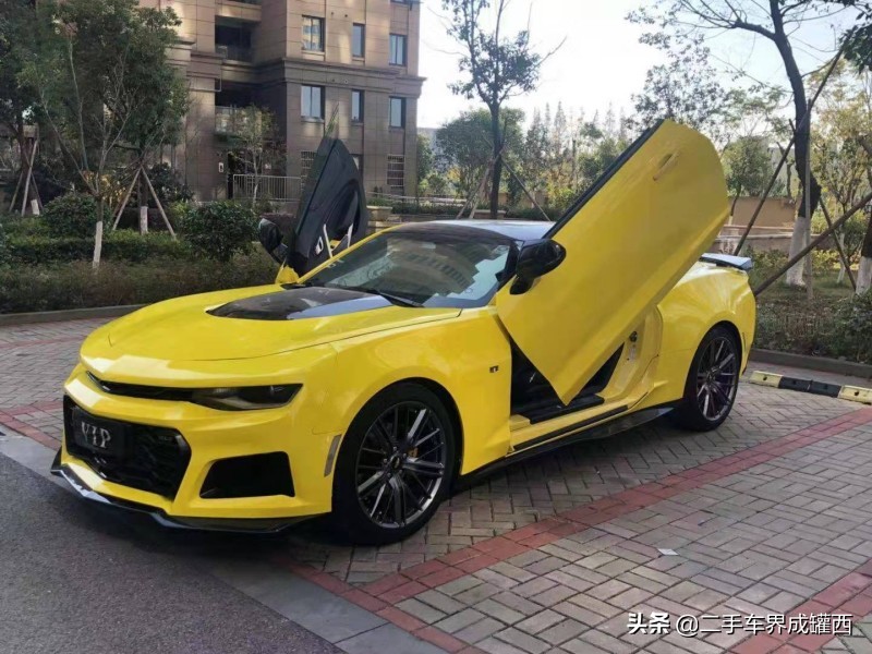 17款大黄蜂科迈罗rs,大黄蜂科迈罗二手车价格