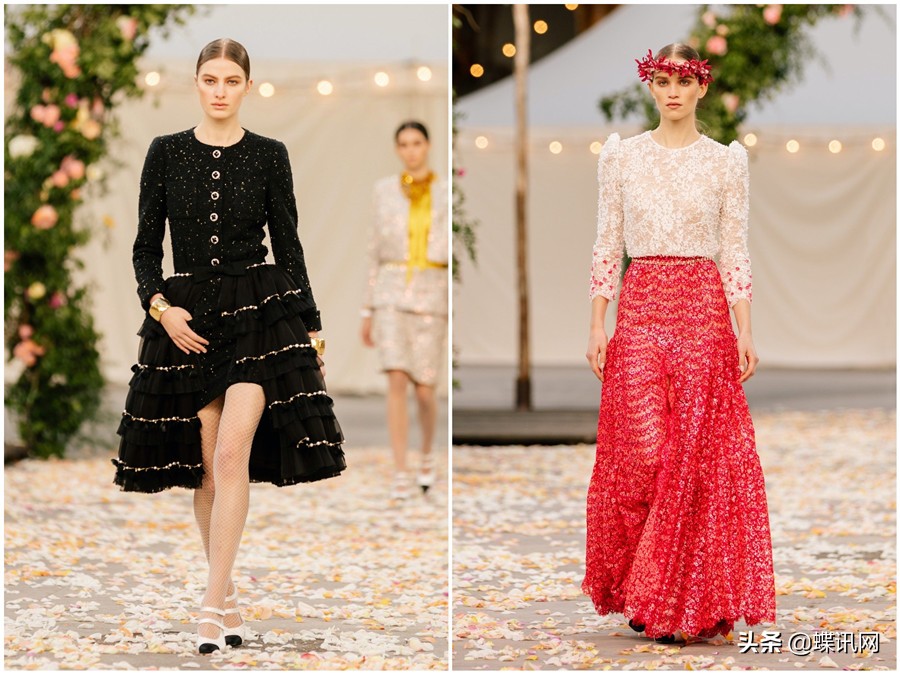 香奈儿高定新娘造型,香奈儿2019春夏高定婚纱