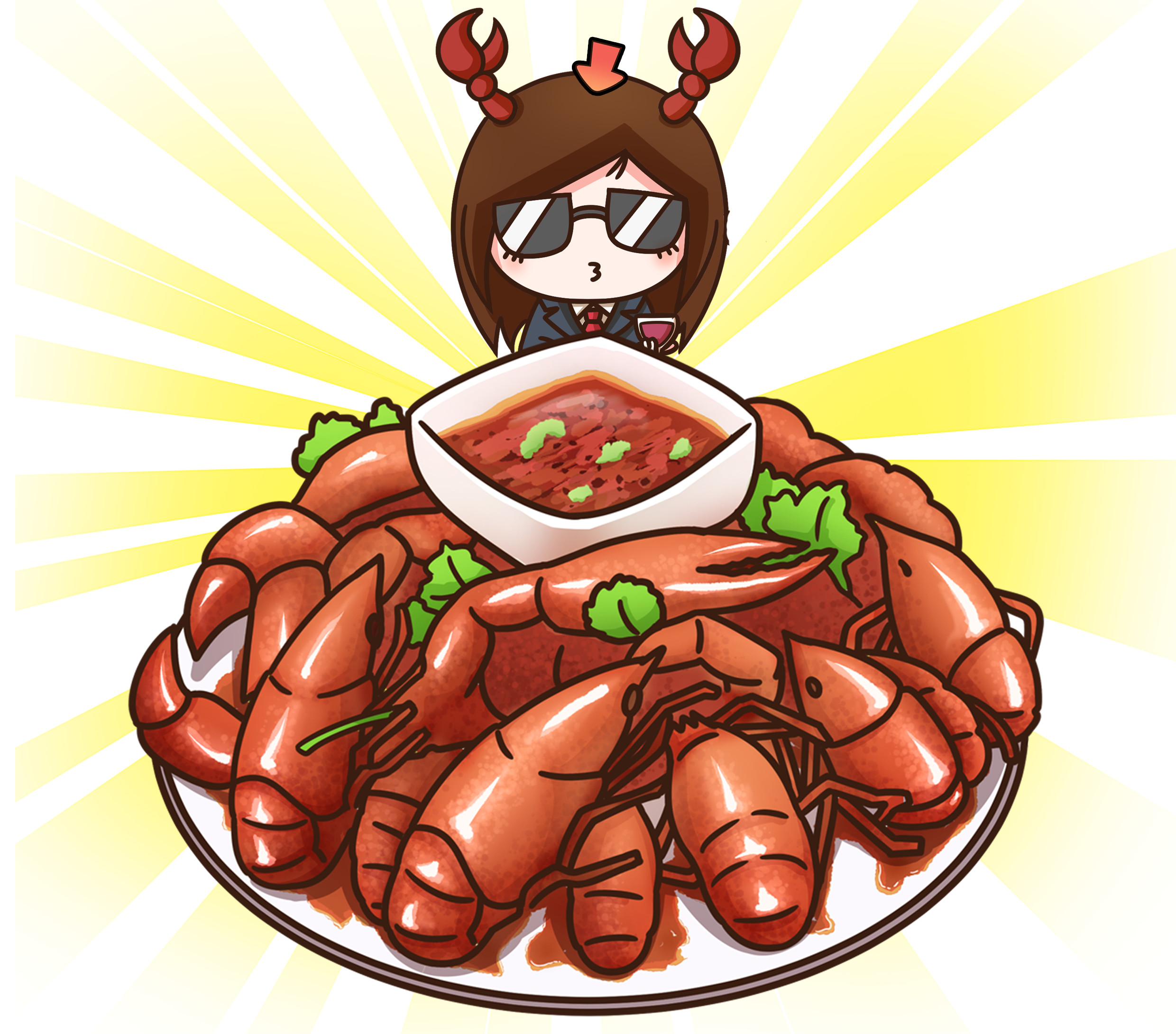 在被摆上餐桌之前，小龙虾也曾让世界人民倍感绝望（菲李漫画）