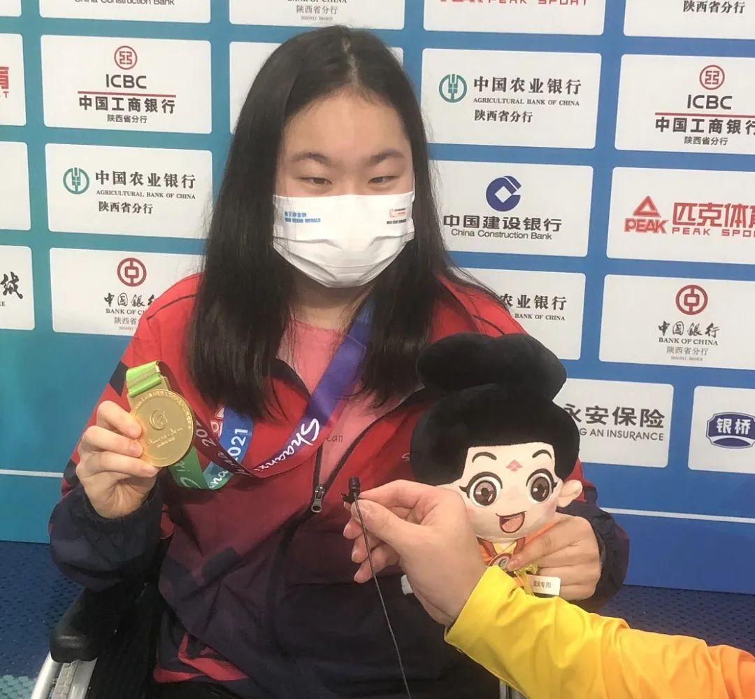 陕西省的夺冠运动员,刷新纪录包揽十大奖项
