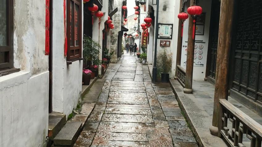 阳澄湖江南古镇,江苏阳澄湖畔老街