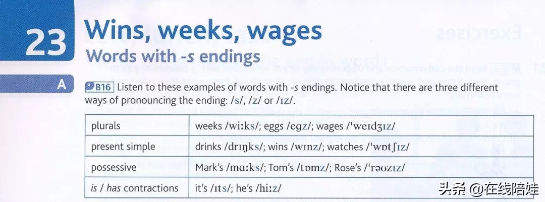 剑桥英语音标发音视频教程,英语发音规则表剑桥英语