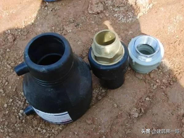 管道施工安装图解,关于建筑管道的连接方式正确的有