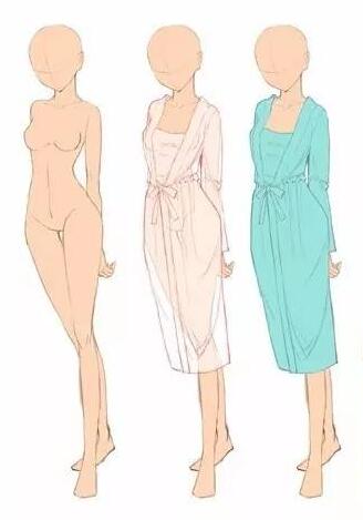 衣服褶皱怎么样才能画好,手把手画衣服褶皱画法技巧