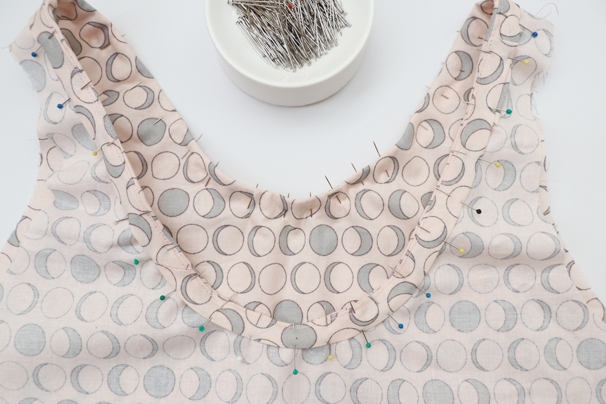 领口缝合法,收缩领口缝法视频教程