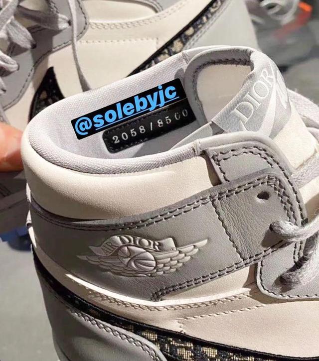 aj1dior限量8500,aj1dior发售多少双