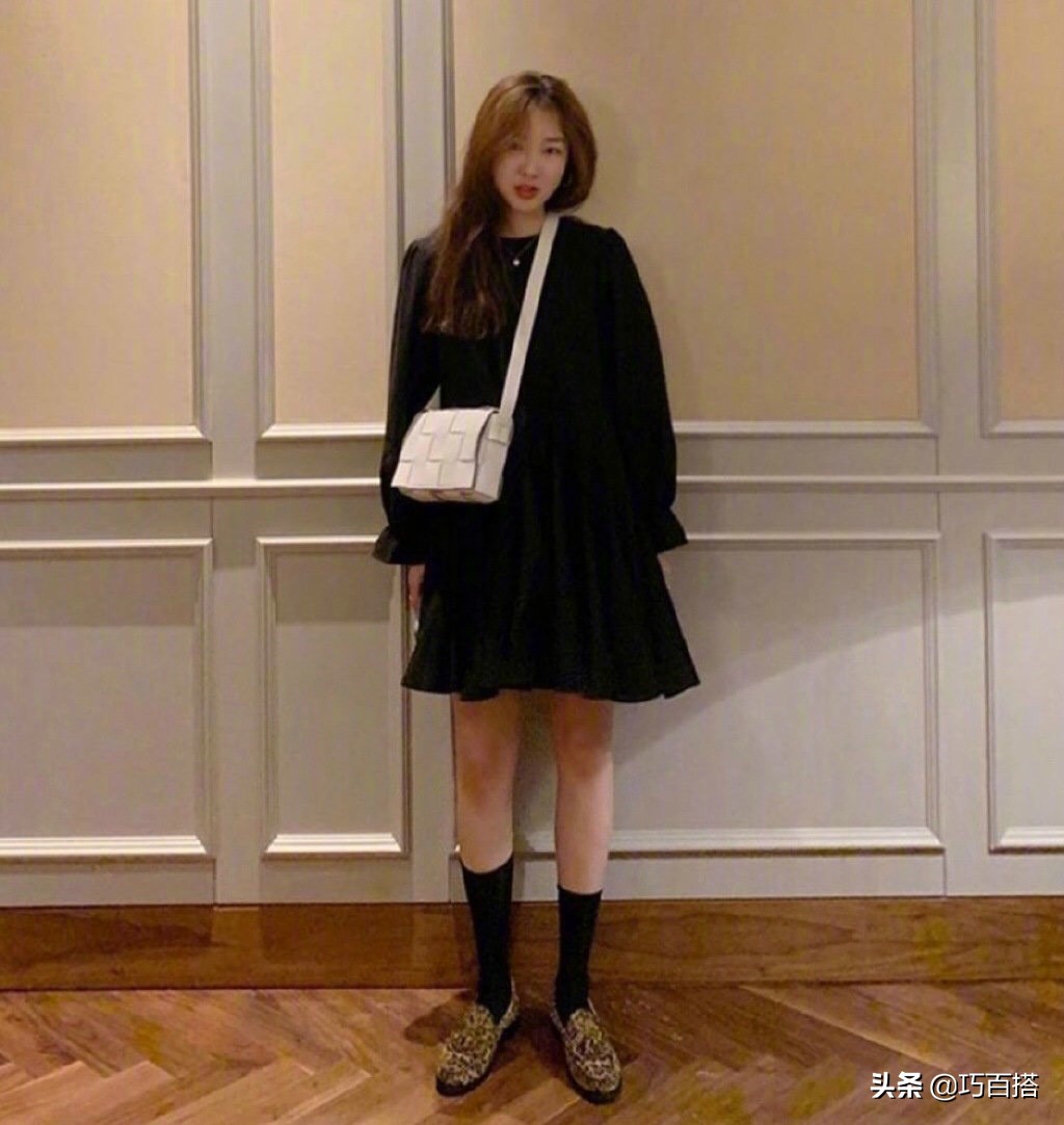 穿搭初秋这样穿不输韩国小姐姐,韩系穿搭秋季高级格子内搭