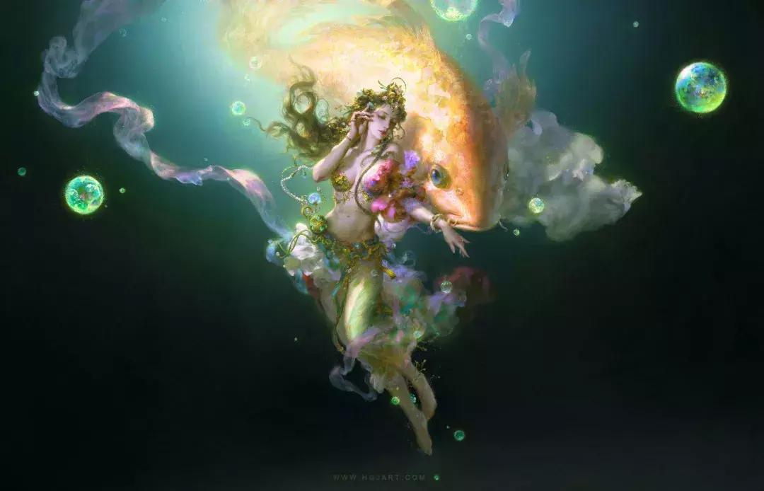 美术大师手绘插画,视觉冲击力强的手绘插画