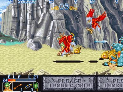 街机游戏中离谱的必杀技,街机游戏怪物