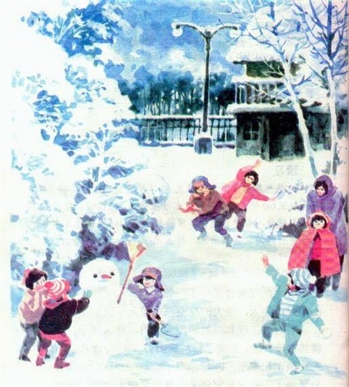 不同年代的小学课文插图,小学课文插图还记得多少