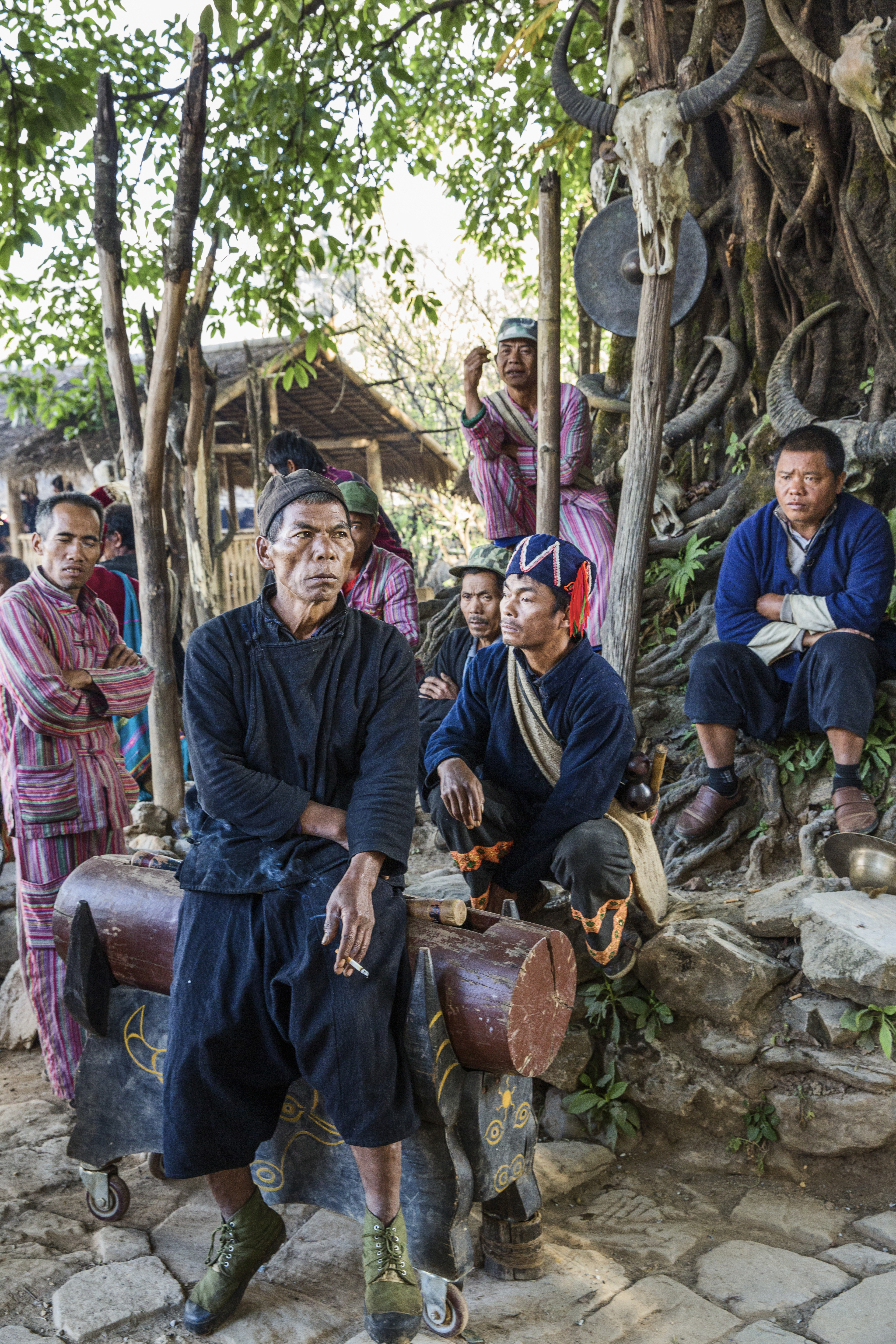 以“黑”为傲的民族离缅甸很近离你很远杀头祭祀已经成为过往
