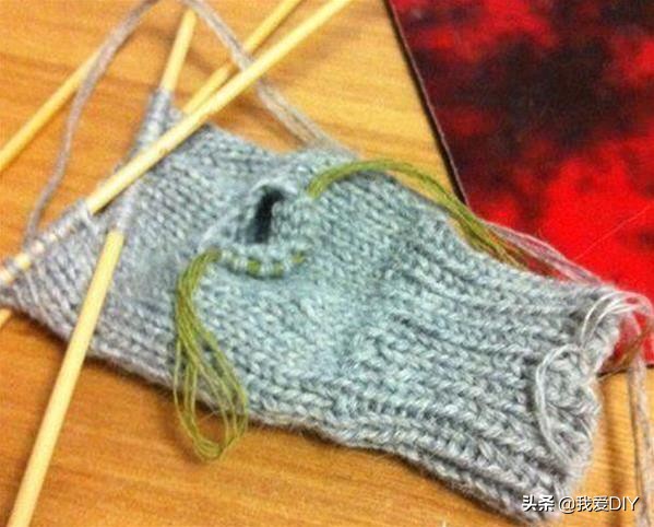 简单易学的五指手套,单指五指手套编织教程