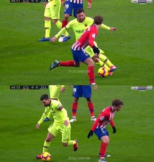 梅西过人集锦连过9人超清,梅西过人技巧视频