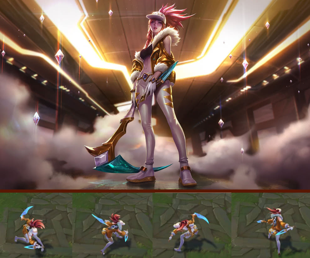 八款新皮肤惊喜亮相,阿卡丽全皮肤展示