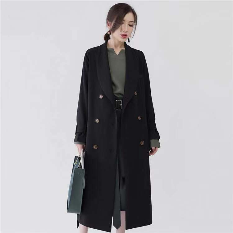 逸阳毛呢大衣外套女装,休闲毛呢外套大衣什么样的好看