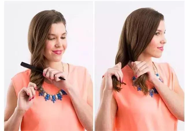 鱼骨辫的编发教程图解,扎鱼骨辫的编发教程