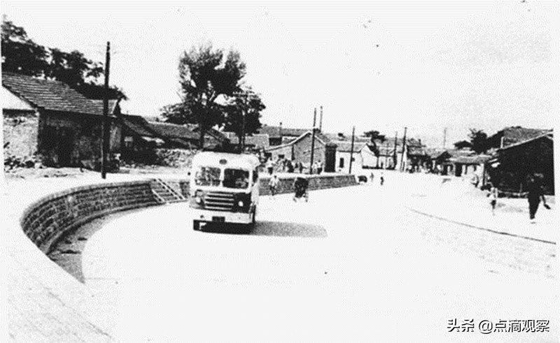 老济南解放桥的前世今生,老济南的西门桥和护城河