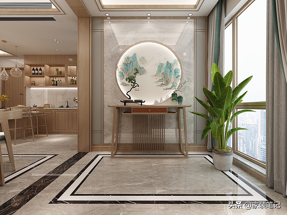 开间12米进深9米中式复式楼别墅,发现一套好房