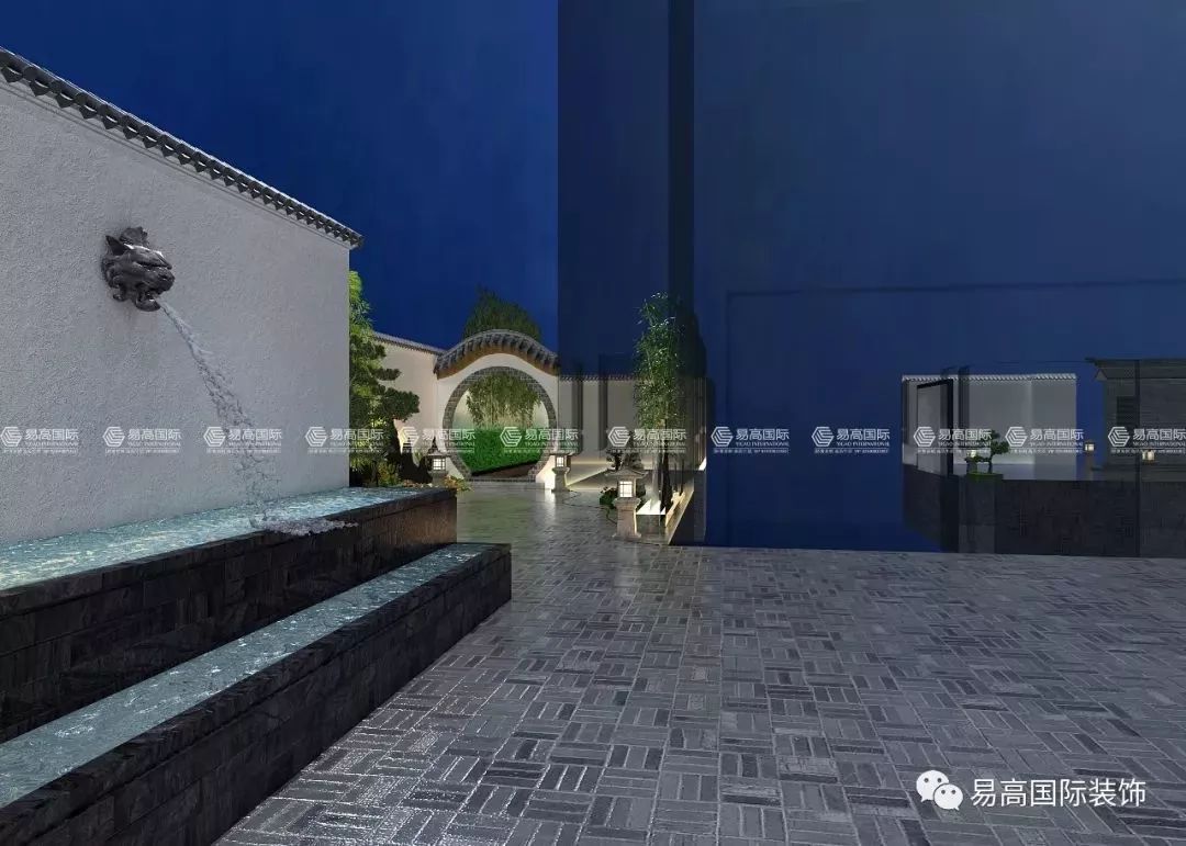 「首发」易高国际|华海·湖滨会馆446㎡中式，年轻就要时尚