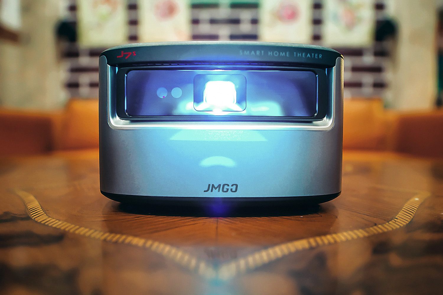 智能投影幕布,微投影坚果