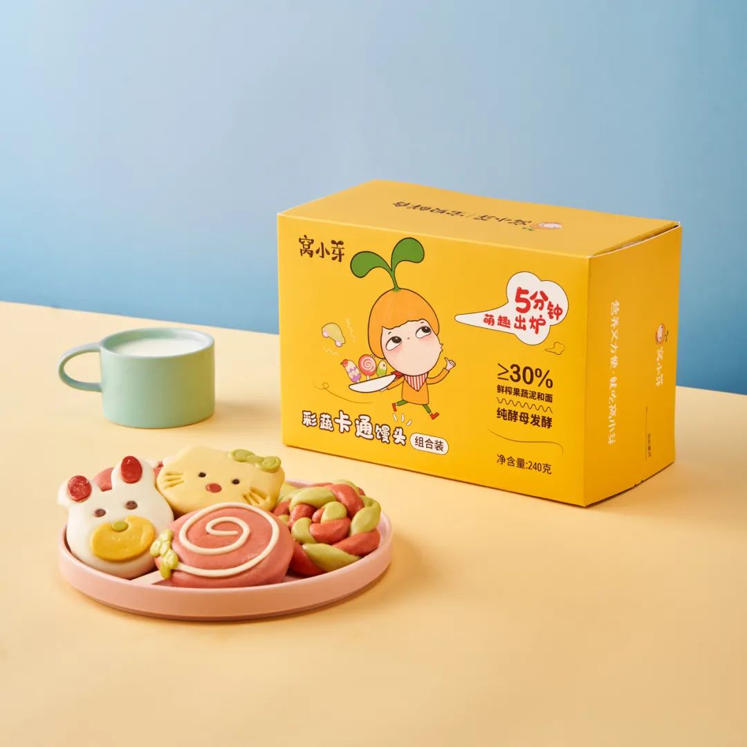 窝小芽食品,窝小芽辅食宣传