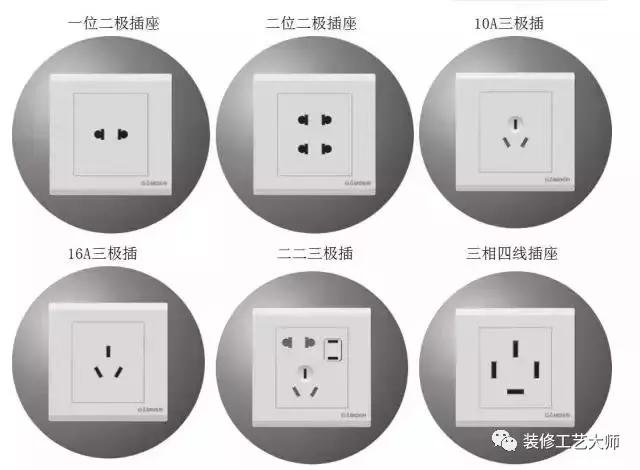 四室两厅两卫开关插座清单,单控开关插座的接线方法大全