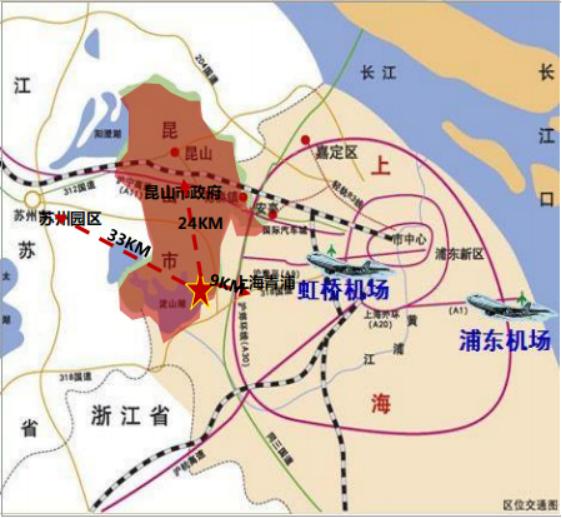 昆山淀山湖2035总体规划图解,上海青浦淀山湖板块未来发展