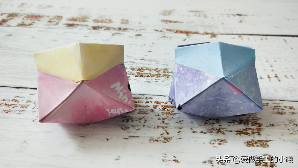 简单多层零钱包折纸,零钱包折纸图解