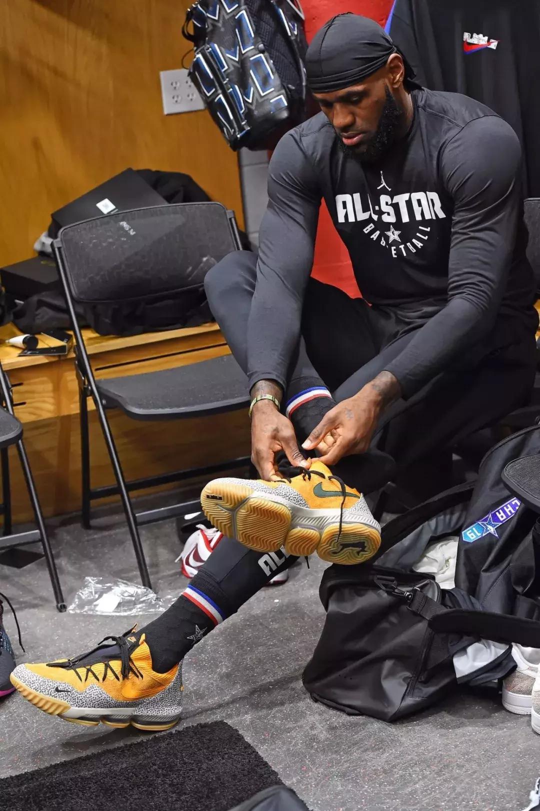 nba球星今日上脚图,伦纳德抢七绝杀上脚球鞋