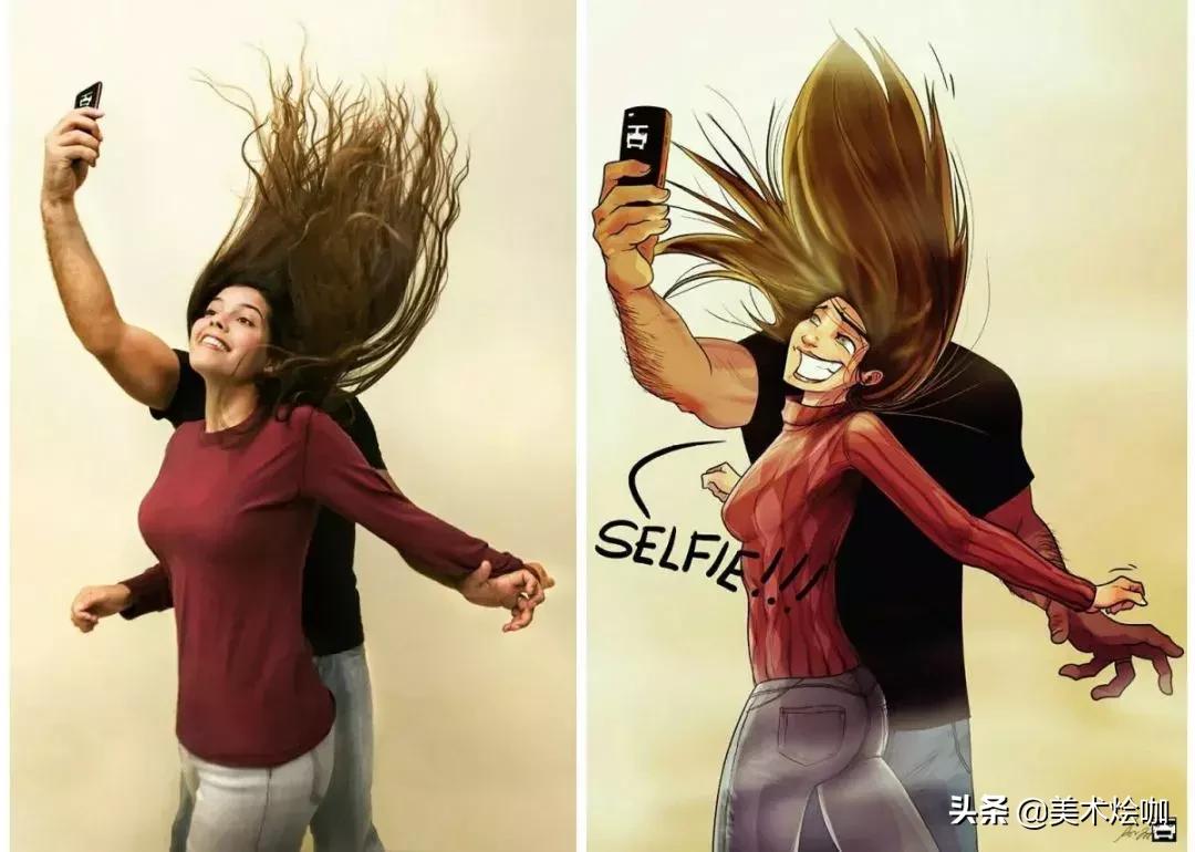 那个宠妻狂魔插画师又来秀恩爱了，这次是关于生孩子的……