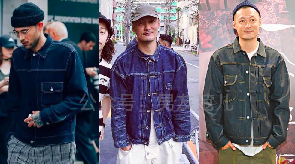 牛仔夹克怎么穿好看男生,牛仔夹克里边怎么搭配