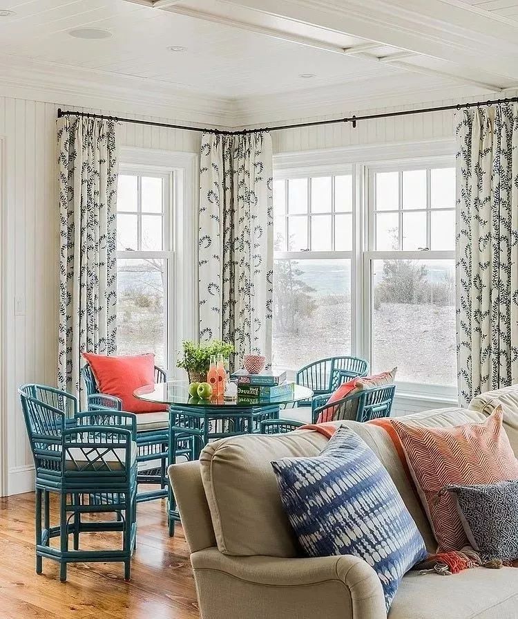 别墅窗帘最新款,100款窗帘效果图