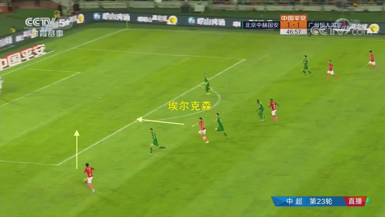 总在不经意间制造进球，埃尔克森跑位特点将使国家队未来受益良多